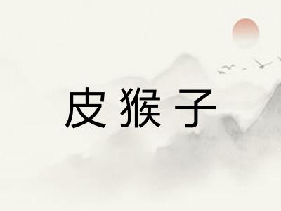 皮猴子