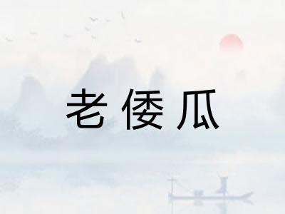 老倭瓜