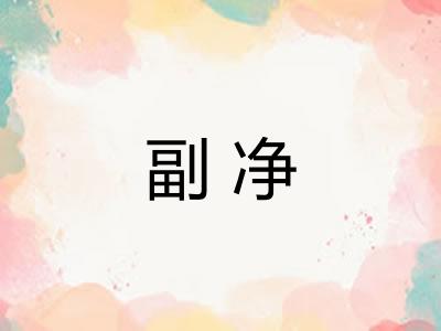 副净
