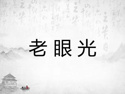 老眼光