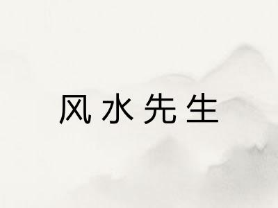 风水先生