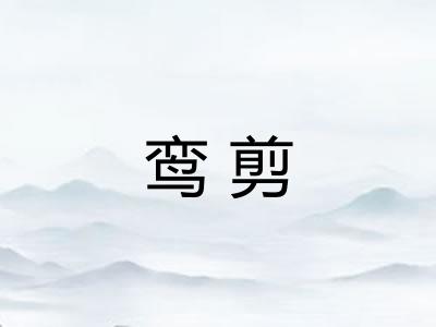 鸾剪