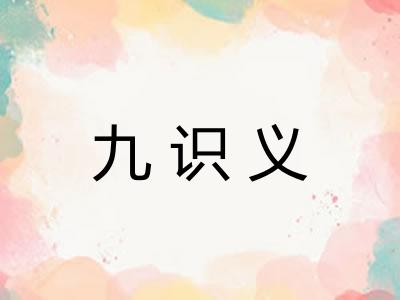 九识义