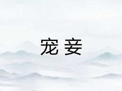 宠妾