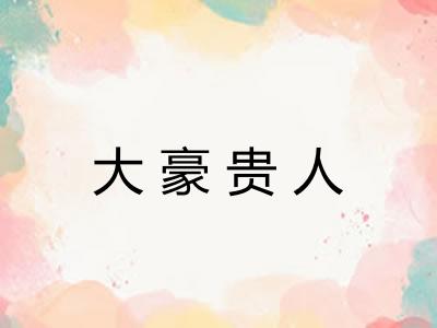 大豪贵人