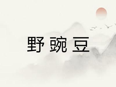 野豌豆