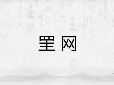 罜网