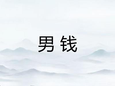 男钱