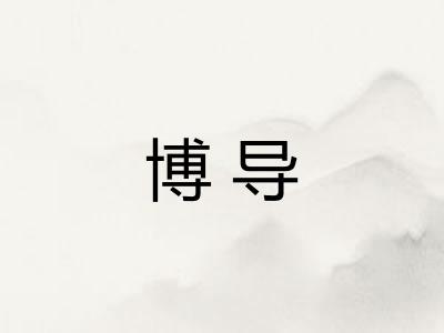 博导