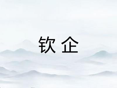 钦企