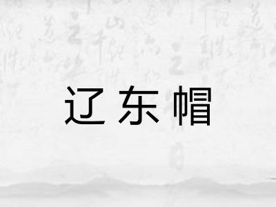 辽东帽