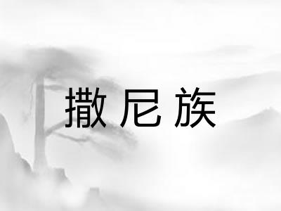 撒尼族