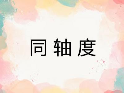 同轴度