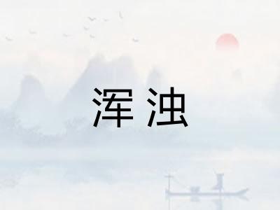 浑浊