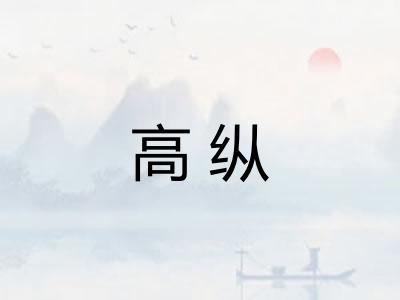 高纵