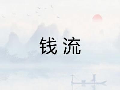 钱流