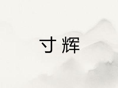 寸辉