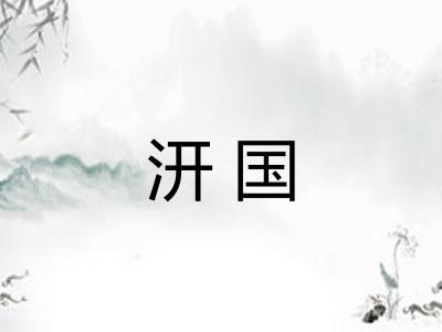 汧国