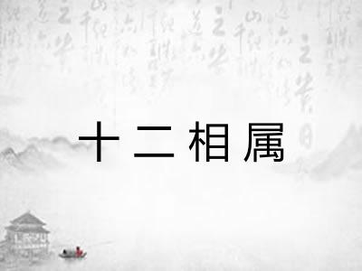 十二相属