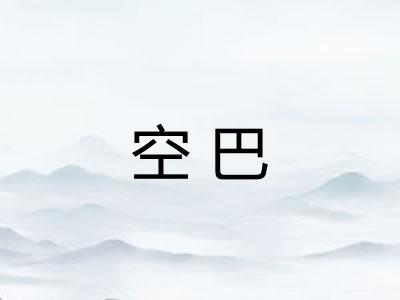 空巴