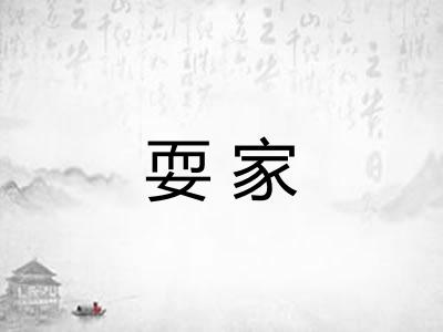 耍家