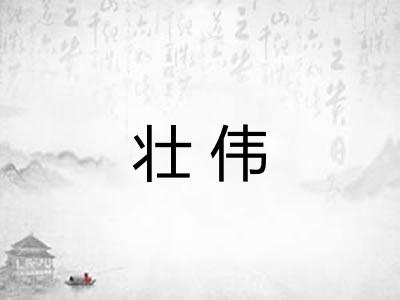 壮伟