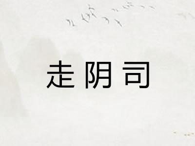 走阴司