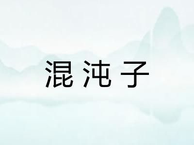 混沌子
