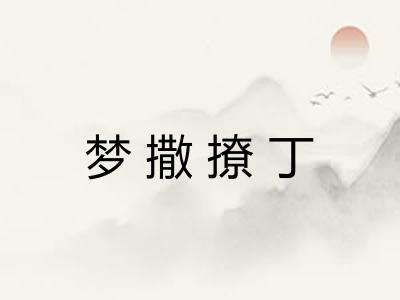 梦撒撩丁