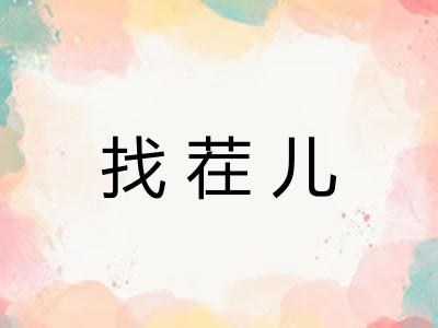 找茬儿