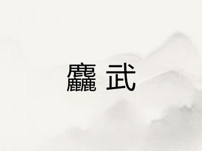 麤武