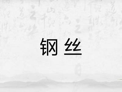 钢丝