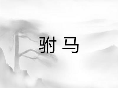 驸马