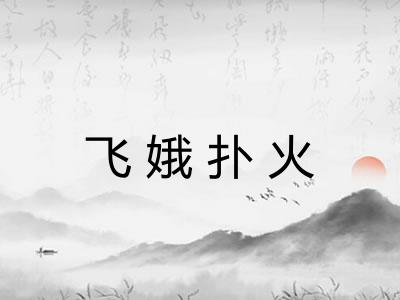 飞娥扑火