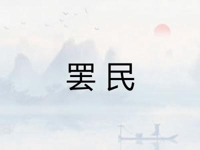 罢民