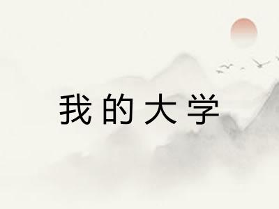 我的大学