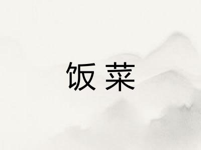 饭菜