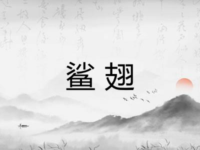 鲨翅