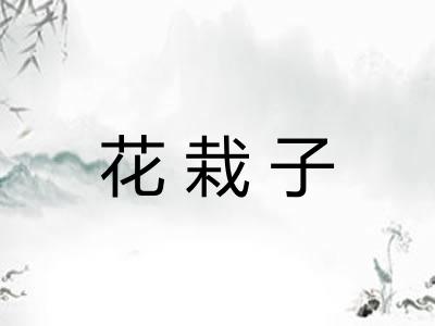 花栽子