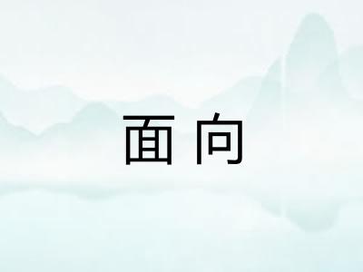 面向