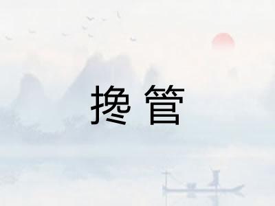 搀管