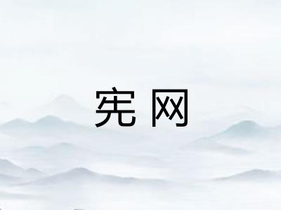 宪网