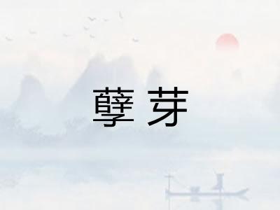 孽芽