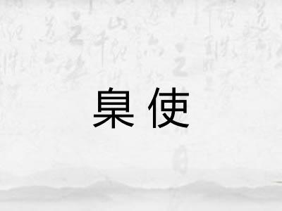 臬使