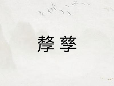 孷孳
