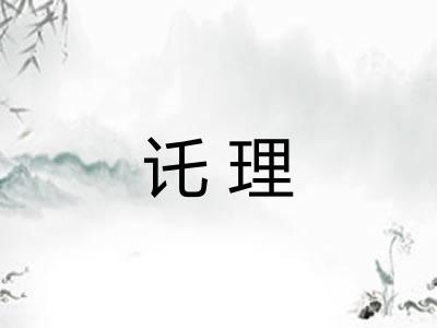 讬理