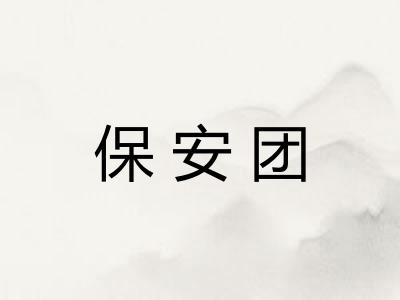 保安团