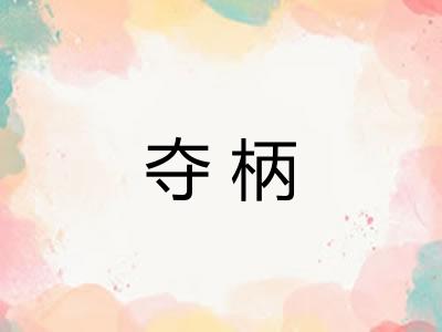 夺柄