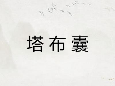 塔布囊