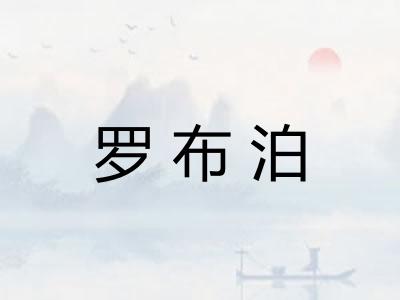 罗布泊